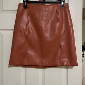 Vegan Leather Bagatelle Skirt